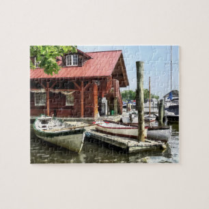 Rowboats by Founders Park Alexandria VA Puzzle