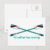 RowChick Rather Postkarte (Vorne/Hinten)