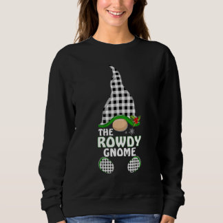 Rowdy Gnome Buffalo Plaid Matching Family Christma Sweatshirt