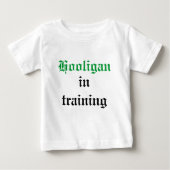 Rowdy, im Training Baby T-shirt (Vorderseite)