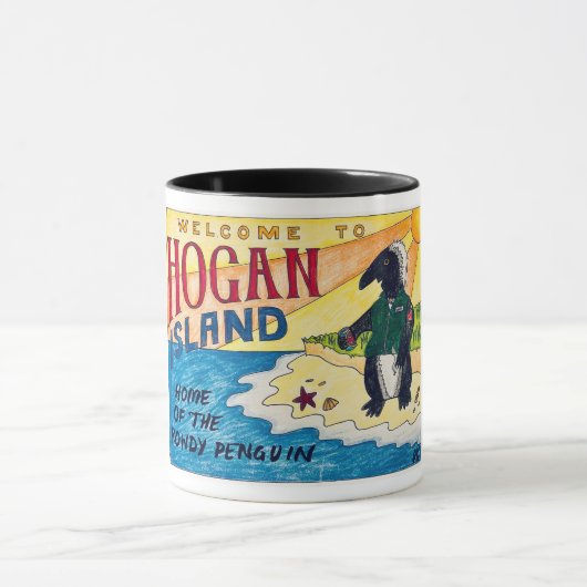 Rowdy Penguin Tasse (Zentrum)