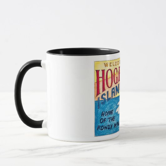 Rowdy Penguin Tasse (Links)