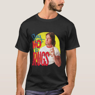Rowdy Roddy Piper sagt nein zu Drogen T-Shirt