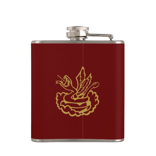 Rowdys Whiskey Flachmann (Rückseite)