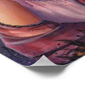 Rowena Halloween Hexenkunst von Renee Lavoie Poster (Ecke)