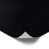 ROWENE UND SCHWARZE HÖHLENSCHMERZEN POSTER (Ecke)