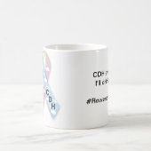 #Rowentheconqueror CDH Bewusstseins-Tasse Kaffeetasse (Mittel)