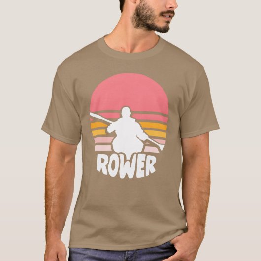 Rower Crew Rowing Row Sports friends T-Shirt (Vorderseite)
