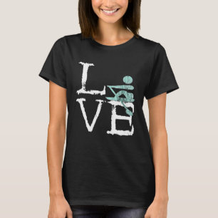 Rower Liebe Ruderteam Coxswucht Paddlers Crew Sc T-Shirt
