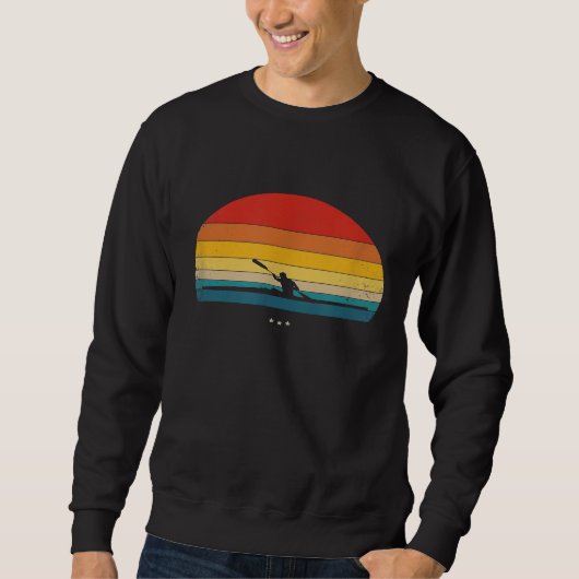 Rower Retro Style 2 Sweatshirt (Vorderseite)