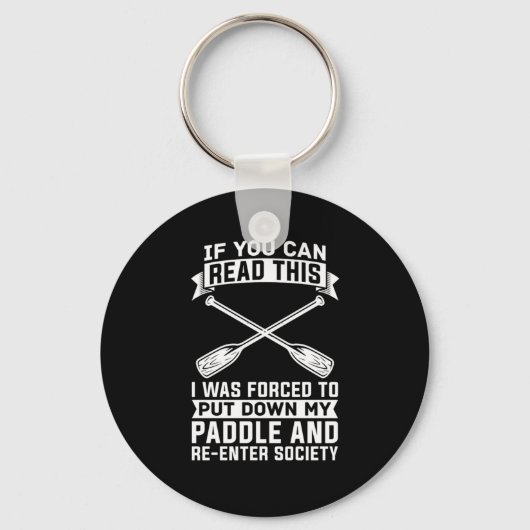 Rower Row Crew Team Schlüsselanhänger (Vorderseite)