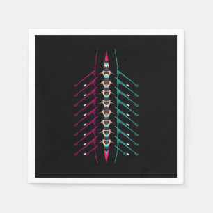 Rower Rowing Sport Serviette