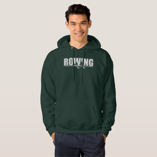 Rowers, die GeschenkHoodie rudern Hoodie (Vorne ganz)