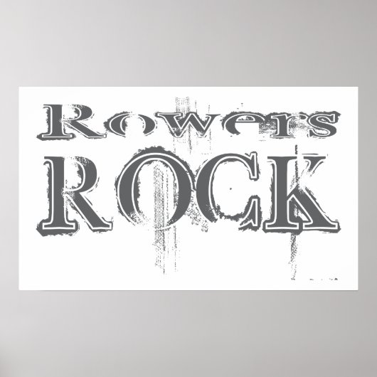 Rowers Rock Poster (Vorne)