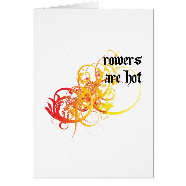 Rowers sind heiß (Vorne)