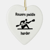 RowersPaddler härter Keramik Ornament (Rechts)