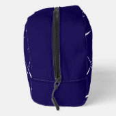 Rowing Boats and Oars Custom Blue and White Waschbeutel (Rechts)