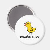 Rowing Chick Magnet (Vorderseite/Rückseite)