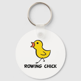 Rowing Chick Schlüsselanhänger