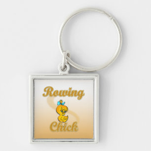 Rowing Chick Schlüsselanhänger