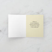 Rowing coach sport thank you dankeskarte (Innenseite)