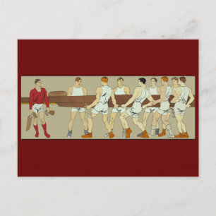 Rowing Crew by Penfield Postkarte