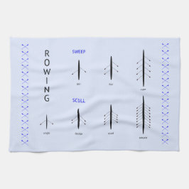 Rowing Crews Geschirrtuch