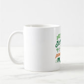 Rowing-Enthusiasten mit Pflanze Veganes Geschenk Kaffeetasse (Links)