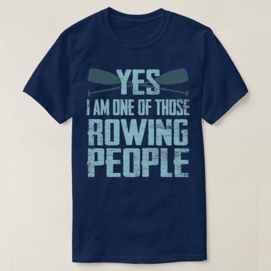 Rowing Kayak 8 T-Shirt (Design vorne)