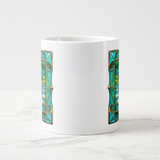 Rowing Lady Tranquility Jumbo-Tasse (Vorderseite)