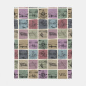 Rowing Lover Blanket Geschenk Cosy Theme für Rower Fleecedecke (Vorderseite)
