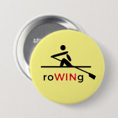 RoWINg motivierend gelb Button (Vorne & Hinten)