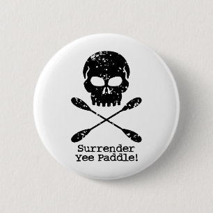 Rowing Pirate Button