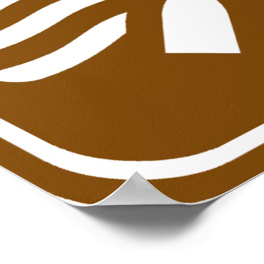 Rowing Recreational Highway Sign Poster (Ecke)