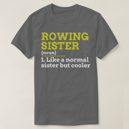 Rowing Sister T-Shirt (Design vorne)
