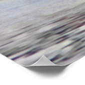 Rowing von Baltimore Skyline Poster (Ecke)