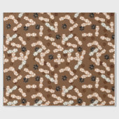 ROWLEDER-Hundenknochen-GIFT-WRAPPING-PAPIER Geschenkpapier (Flach)