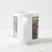 ROWNER UND WEISSER JACK RUSSELL | EXTRA GROSSE TAS Jumbo-Tasse (Rückseite)