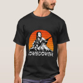 Rowsdower gestörter Mountain Sunset T-Shirt (Vorderseite)