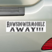 Rowsdower Mobile WEG! Aufkleber Autoaufkleber (Auf Auto)