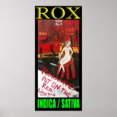 ROX INDICA SATIVA POSTER (Vorne)