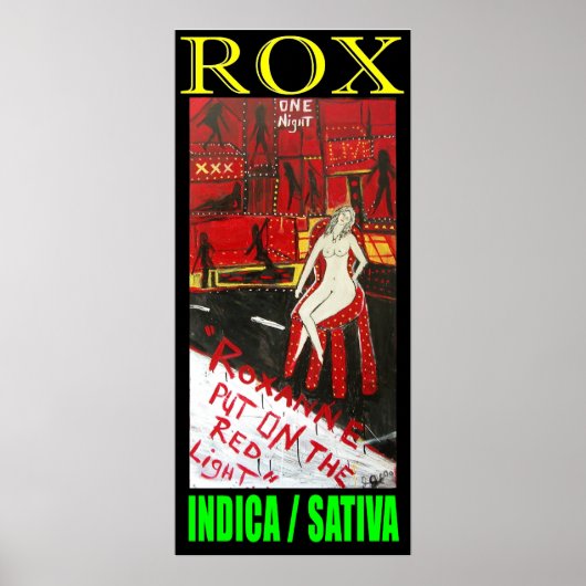 ROX INDICA SATIVA POSTER (Vorne)