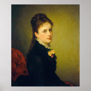 Roxana - George Alexander Healy Fine Art Poster