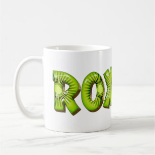 Roxana Name Kiwi Style Tasse Teetasse Kaffeetasse