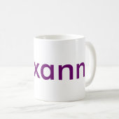 Roxann Kaffeetasse (VorderseiteRechts)