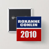 ROXANNE CONLIN FÜR SENATE BUTTON (Vorne & Hinten)