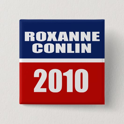 ROXANNE CONLIN FÜR SENATE BUTTON (Vorderseite)