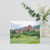 Roxborough Meadows Mountains and Spions Postkarte (Stehend Vorderseite)