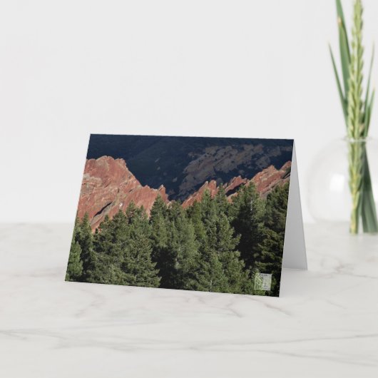 Roxborough Park Hogbacks, Hawthorn View Karte (Vorderseite)