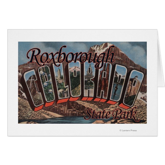Roxborough Staat Park, Colorado (Vorderseite (Horizontal))